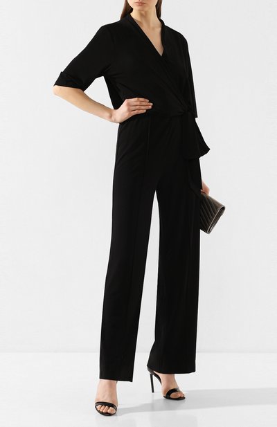 Комбинезон BY MALENE BIRGER черного цвета по цене 26600 руб., арт. Q55597184/ZH0U, фото 2 Комбинезон BY MALENE BIRGER, арт. Q55597184/ZH0U, фото 2