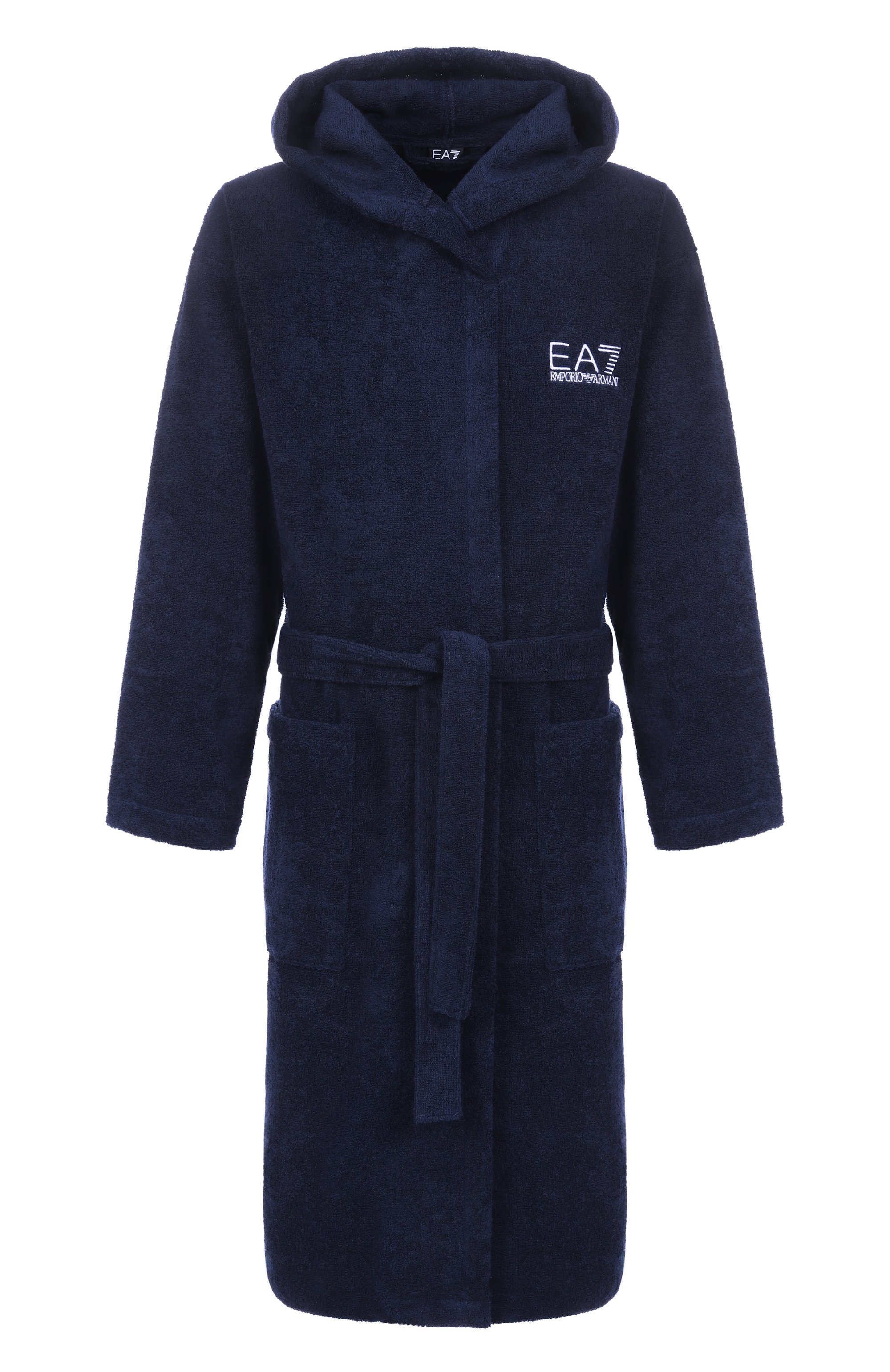 Хлопковый халат EA7, арт. 7M000441/AF14014, фото 1