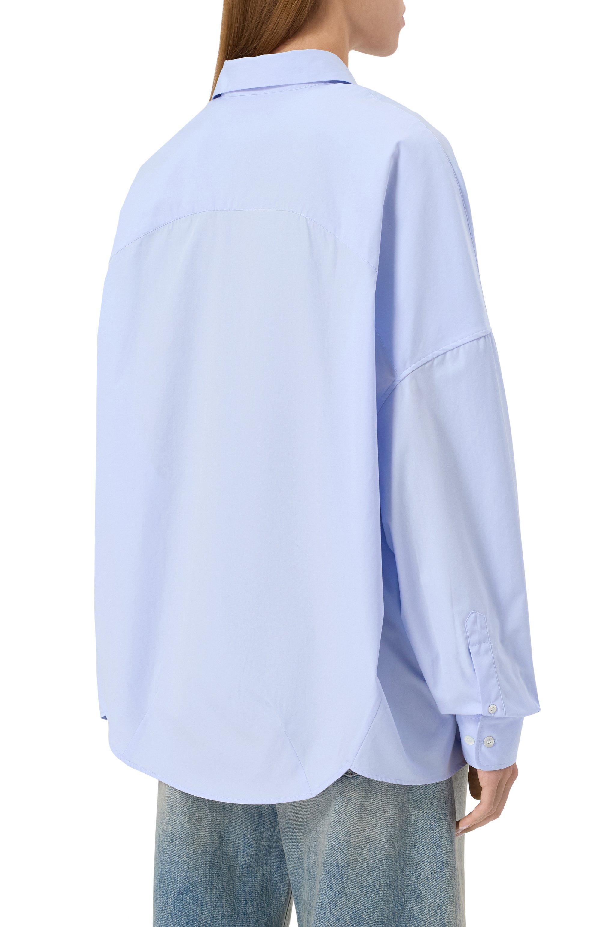 Хлопковая рубашка DRIES VAN NOTEN, арт. 251-010700-1466, фото 4