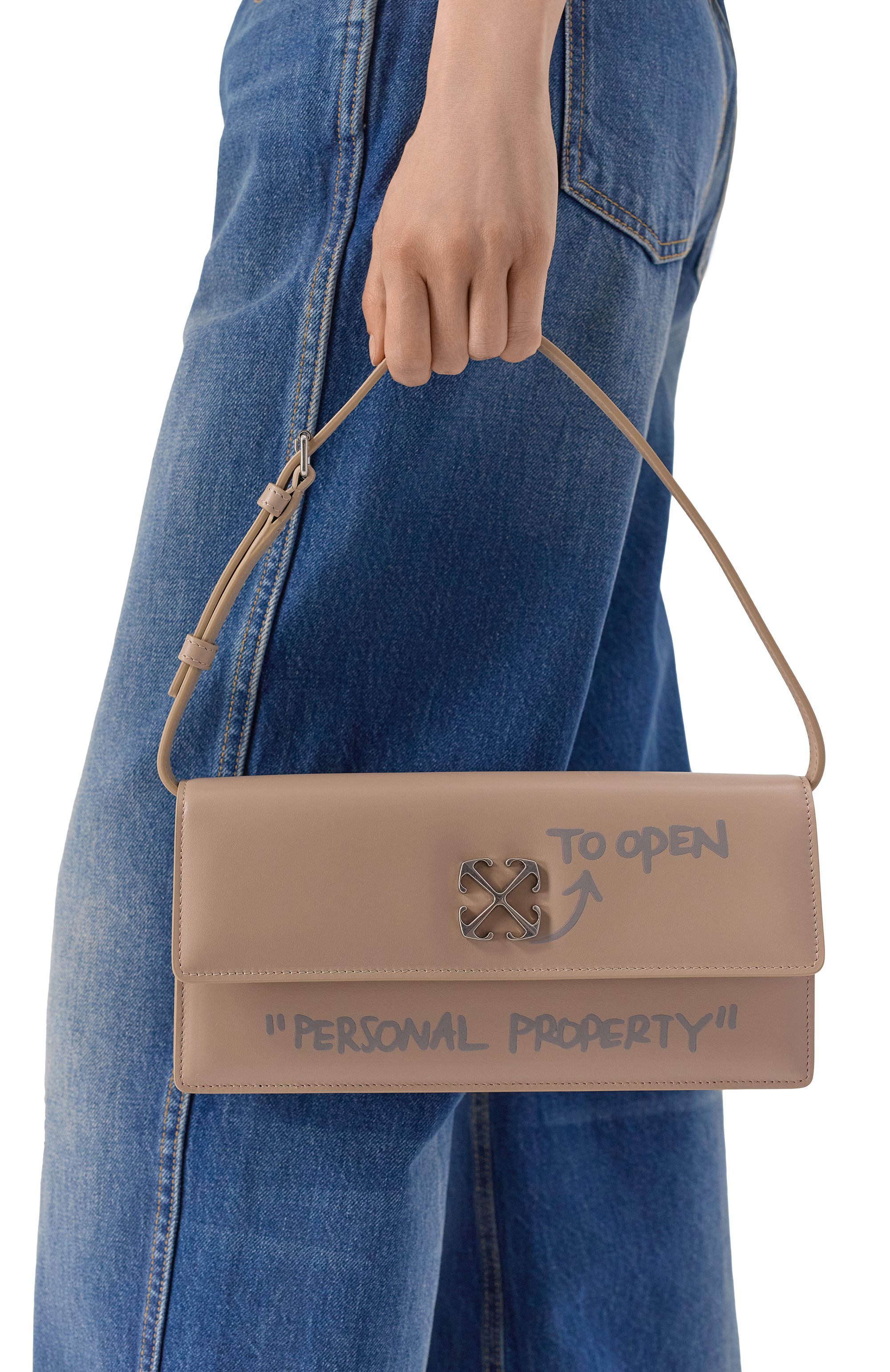 Сумка jitney 1.0 quote OFF-WHITE, арт. 0WNN172S26LEA001, фото 2