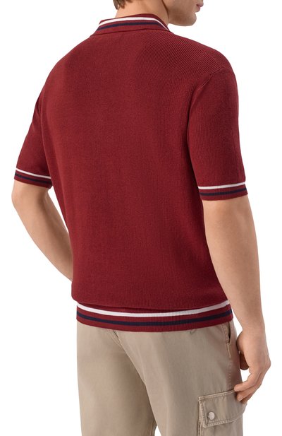 Хлопковое поло KITON, арт. UMM0737, фото 4