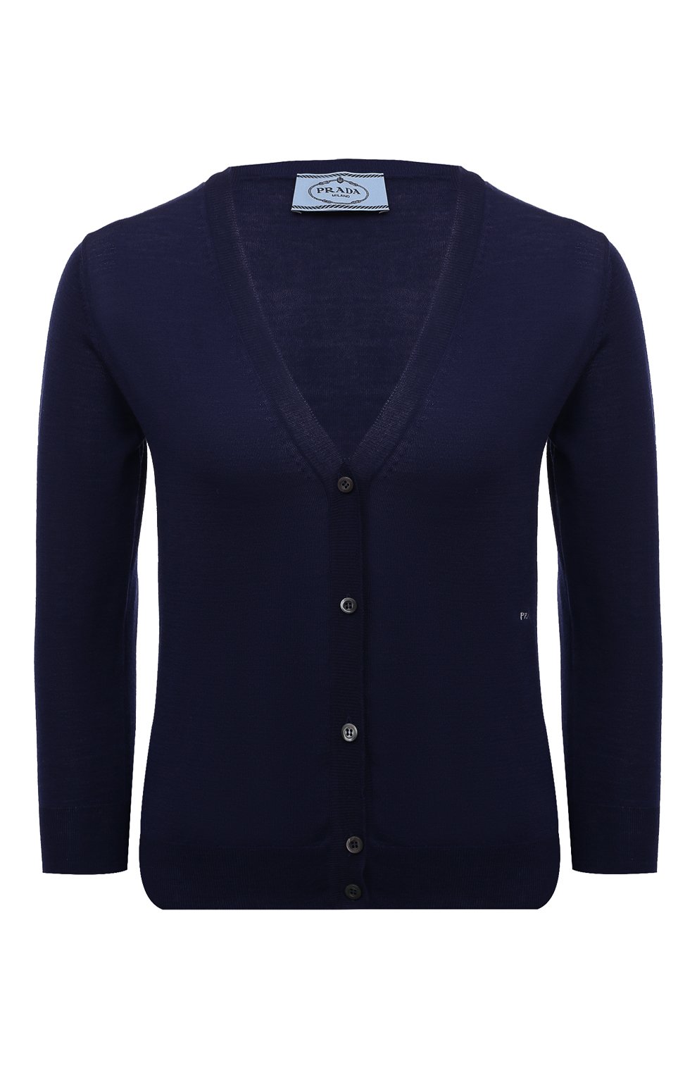 Шерстяной кардиган PRADA, арт. P25I17-1S9C-F0589-211, фото 1