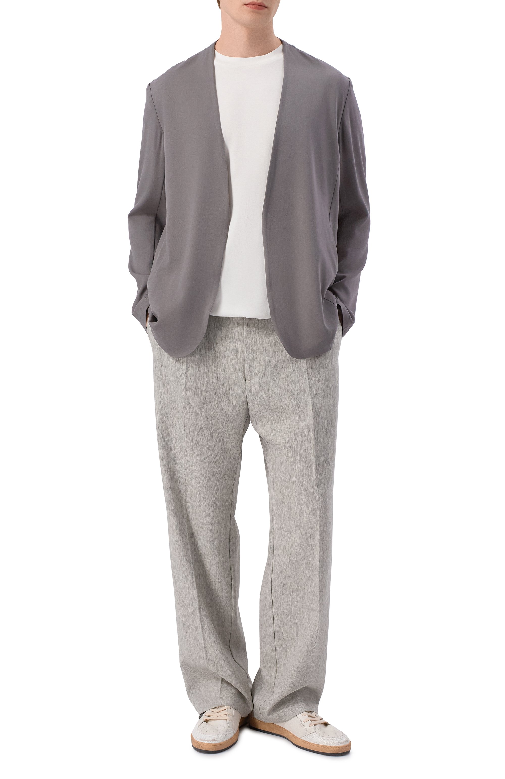 Шерстяные брюки ATTACHMENT, арт. AP61-018, фото 2