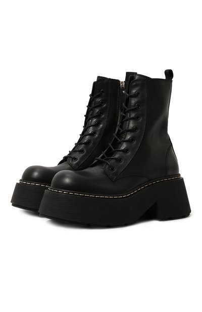 Кожаные ботинки VIC MATIE, арт. 1D7700D_D30BL2BP90, фото 1