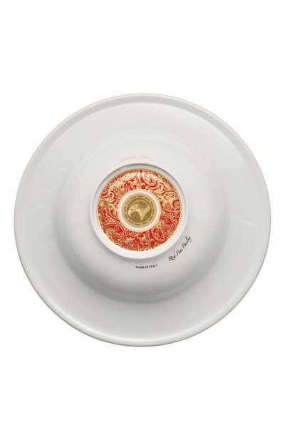 Тарелка суповая velin red STEFANO RICCI красного цвета по цене 51500 руб., арт. 0PF001/VELIN6/C. 1036, фото 3 Тарелка суповая velin red STEFANO RICCI, арт. 0PF001/VELIN6/C. 1036, фото 3