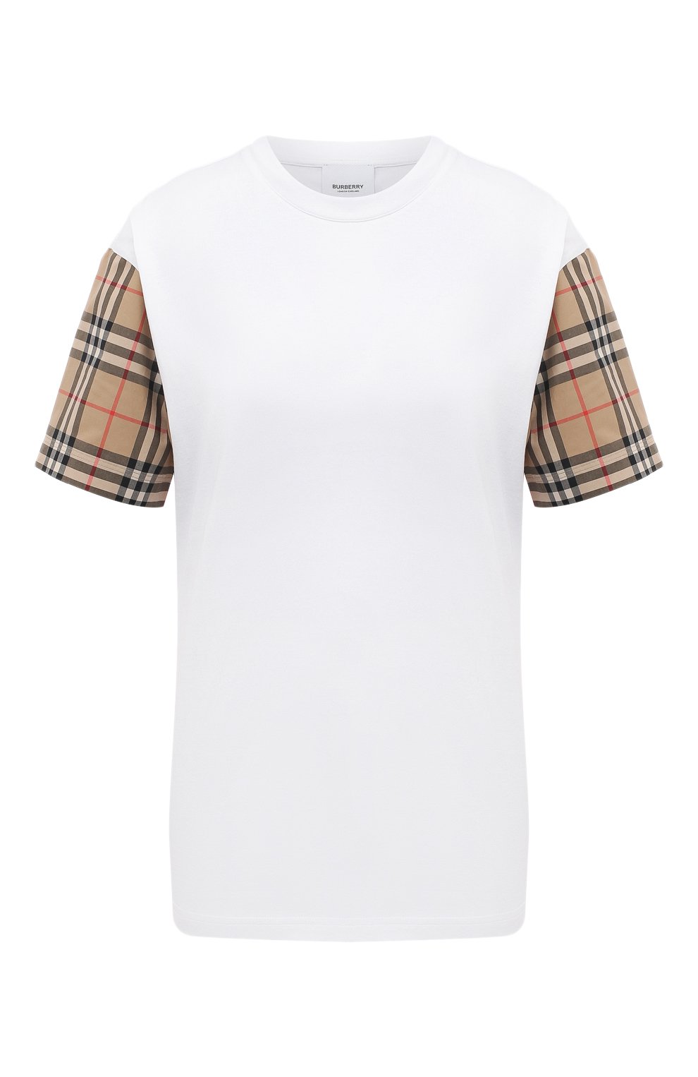 Хлопковая футболка BURBERRY, арт. 8042716, фото 1