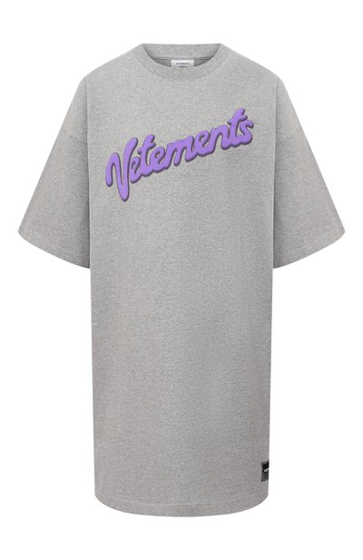 Женская хлопковая футболка VETEMENTS, арт. UE51TR760G 1614/W