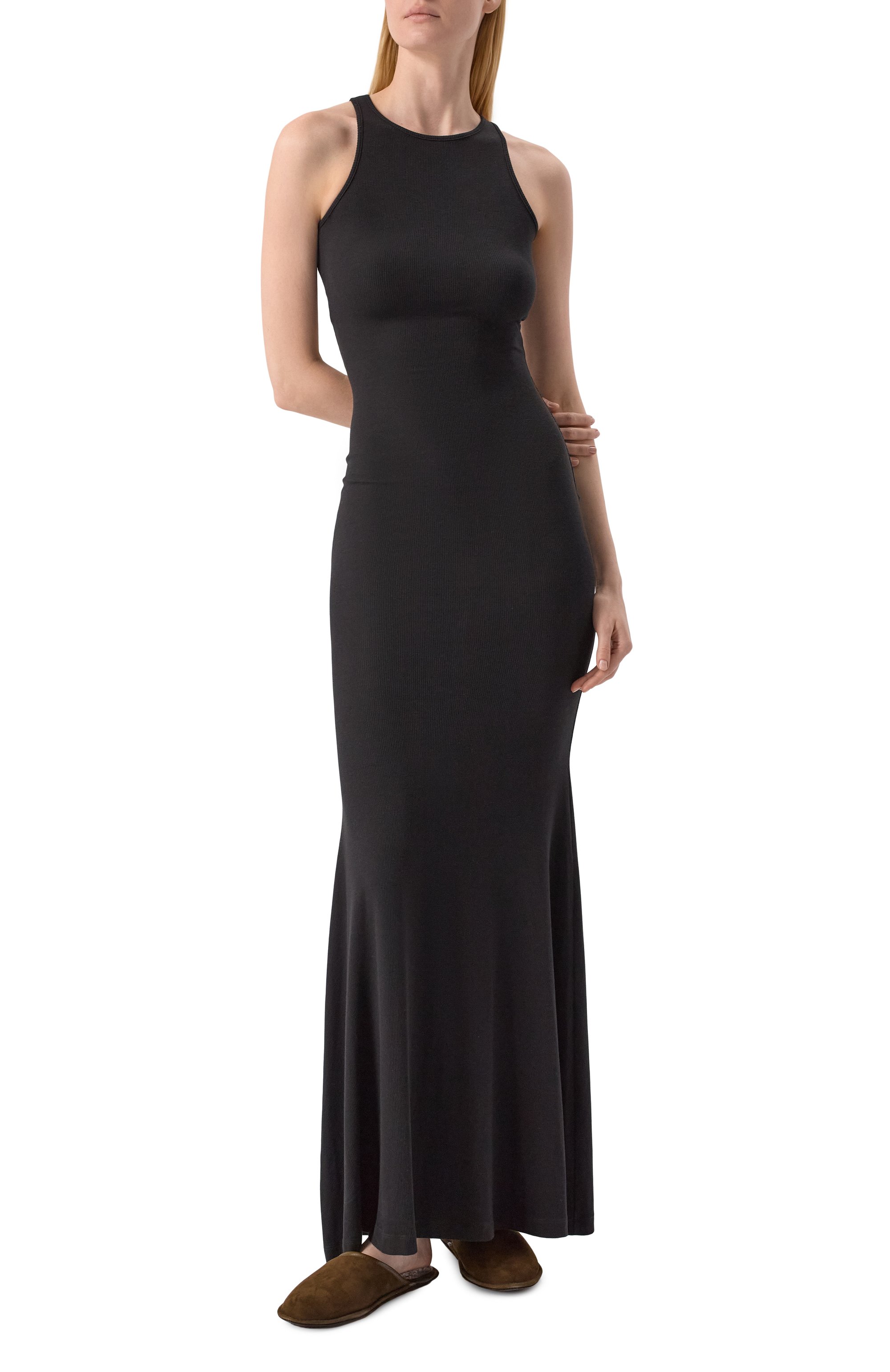 Платье EDOMO черного цвета по цене 23900 руб., арт. D001020SS25, фото 3 Платье EDOMO, арт. D001020SS25, фото 3