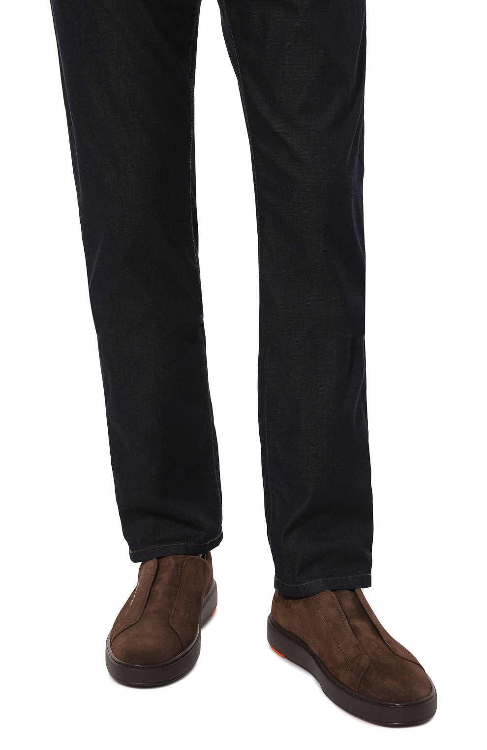 Замшевые кеды cleanic SANTONI, арт. MBCG21995SM0TSEY, фото 3