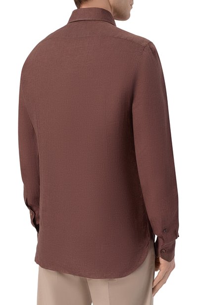 Льняная рубашка GIAMPAOLO, арт. 608/TS44322, фото 4