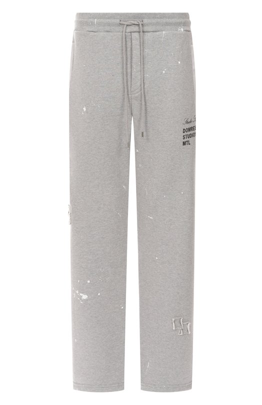 Хлопковые брюки DOMREBEL M STAFF SWEATPANTS Серый M STAFF SWEATPANTS