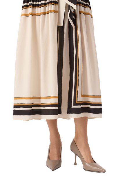 Кожаные туфли ixia 80 JIMMY CHOO, арт. IXIA 80/CLF, фото 3