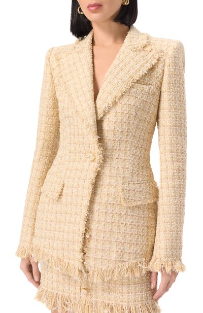 Твидовый жакет GIUSEPPE DI MORABITO, арт. 04SSJA119 04429, фото 3