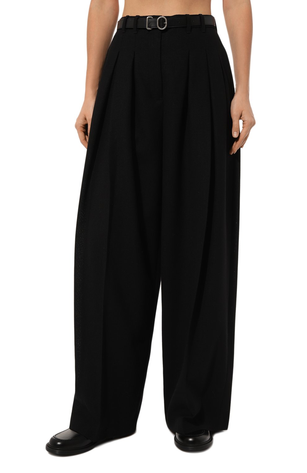 Шерстяные брюки JIL SANDER, арт. J02KA0241-J41398, фото 3