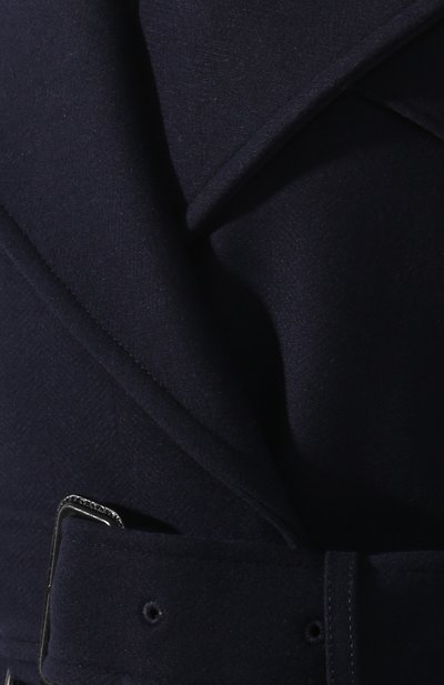 Шерстяное пальто cranston BURBERRY темно-синего цвета по цене 206500 руб., арт. 8003443, фото 5 Шерстяное пальто cranston BURBERRY, арт. 8003443, фото 5