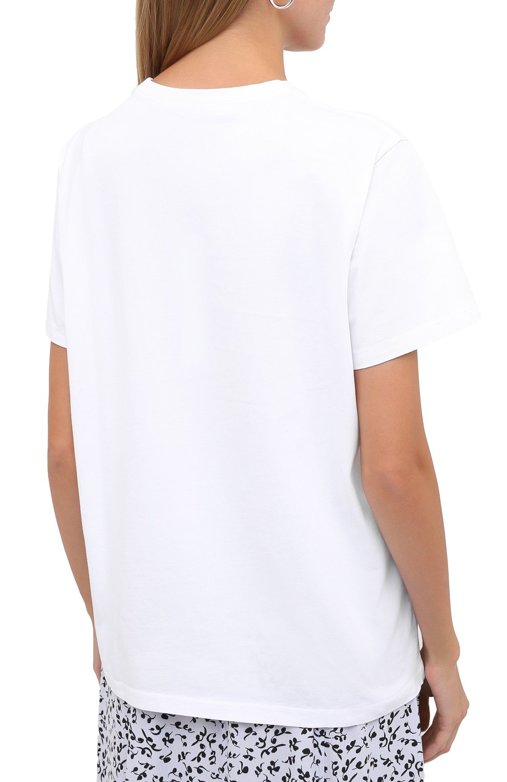 Хлопковая футболка GANNI, арт. T2754, фото 4
