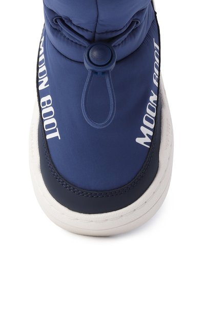 Утепленные сапоги MOON BOOT синего цвета по цене 18750 руб., арт. 80D3440090_001, фото 4 Утепленные сапоги MOON BOOT, арт. 80D3440090_001, фото 4