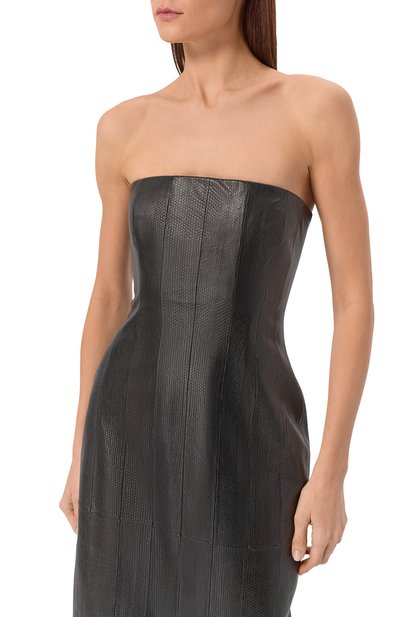 Платье из кожи змеи LOUVE, арт. 25-07-01-02-21-17-01, фото 4