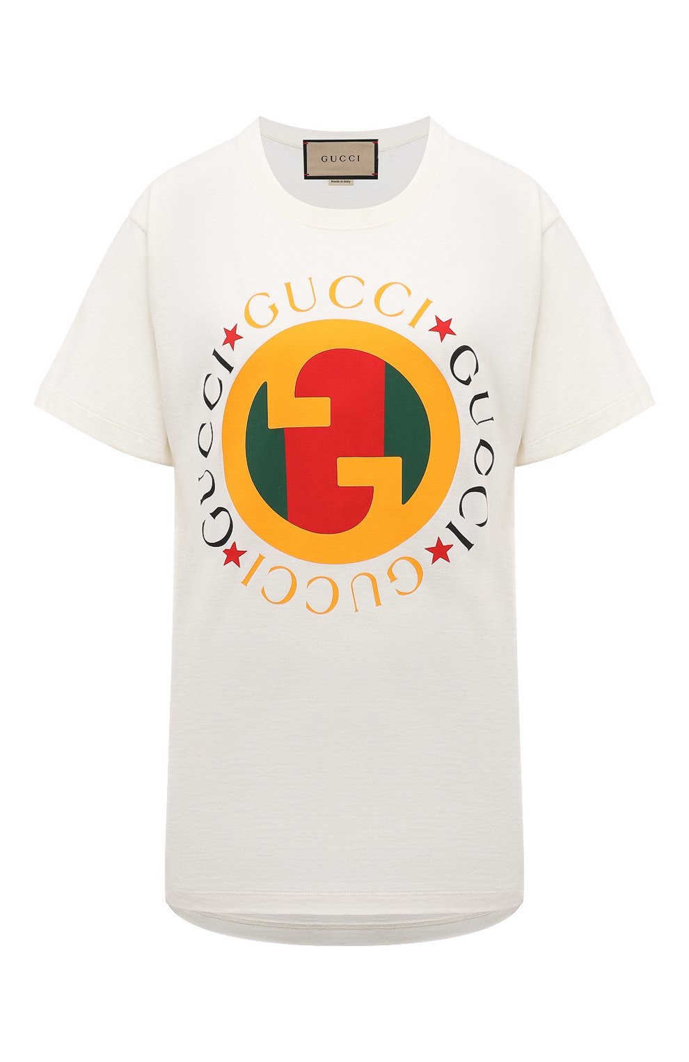 Хлопковая футболка GUCCI, арт. 717422/XJFV3, фото 1