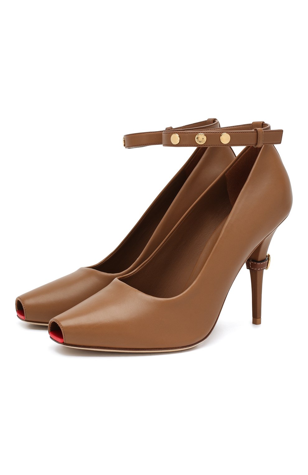 Кожаные туфли BURBERRY, арт. 8012235, фото 1