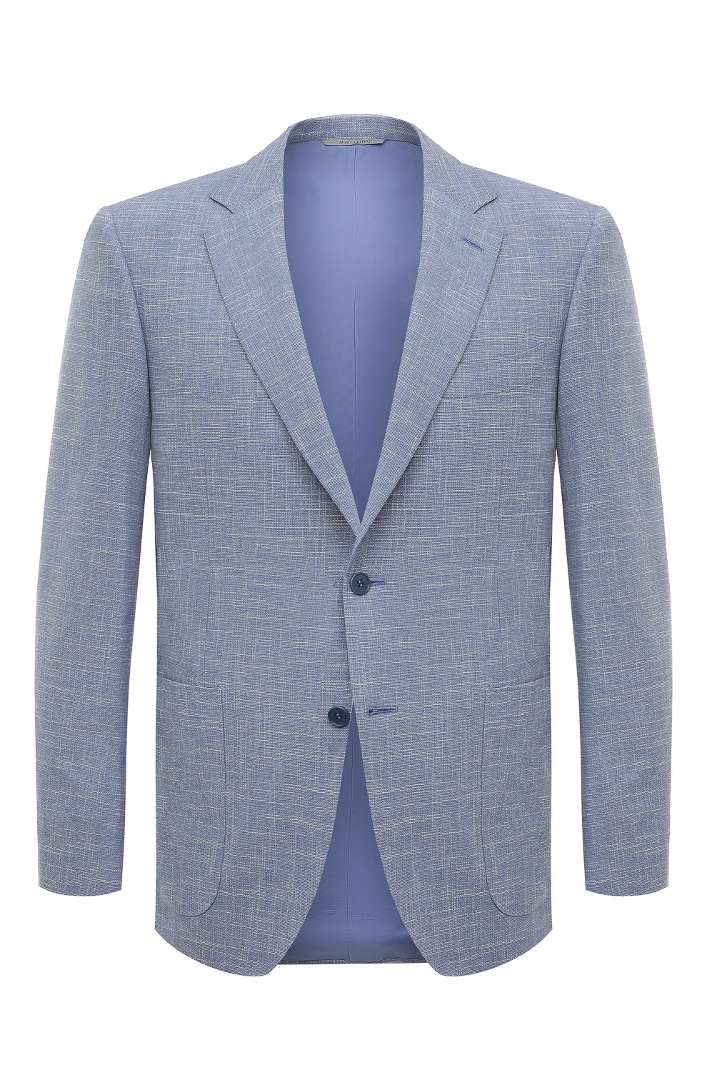 Пиджак из шерсти и хлопка CANALI, арт. 11288/FC04499, фото 1