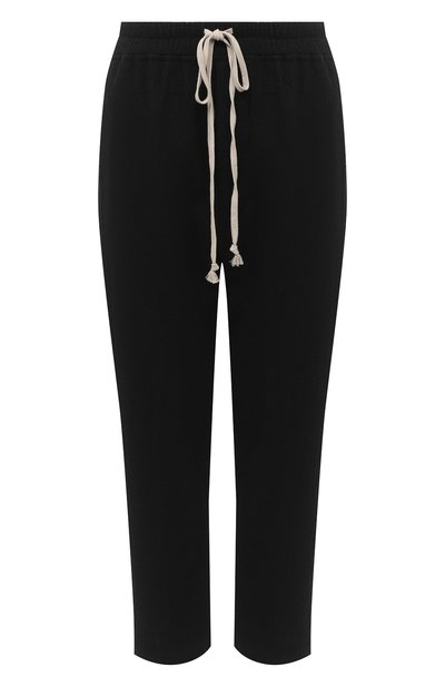 Женские брюки из хлопка и шерсти RICK OWENS, арт. RP20F2303/WCF