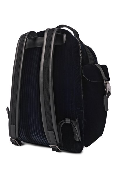 Рюкзак GIORGIO ARMANI темно-синего цвета по цене 372500 руб., арт. GM004585/AF30247, фото 3 Рюкзак GIORGIO ARMANI, арт. GM004585/AF30247, фото 3