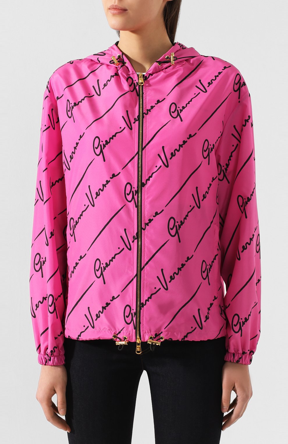 Куртка VERSACE фуксия цвета по цене 149500 руб., арт. A85823/A233312, фото 3 Куртка VERSACE, арт. A85823/A233312, фото 3