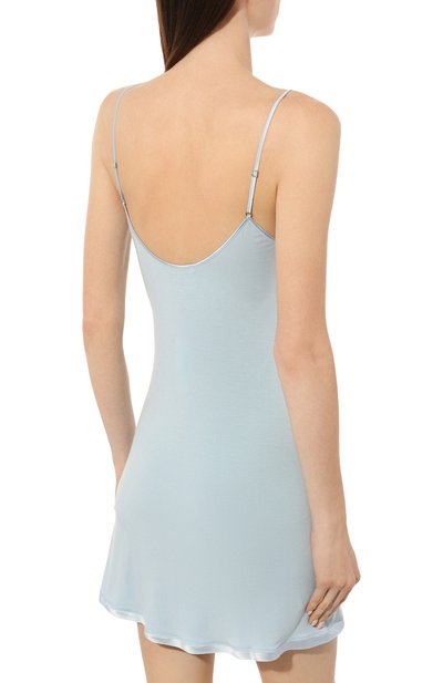 Сорочка I.D. SARRIERI голубого цвета по цене 48180 руб., арт. L9540, фото 4 Сорочка I.D. SARRIERI, арт. L9540, фото 4