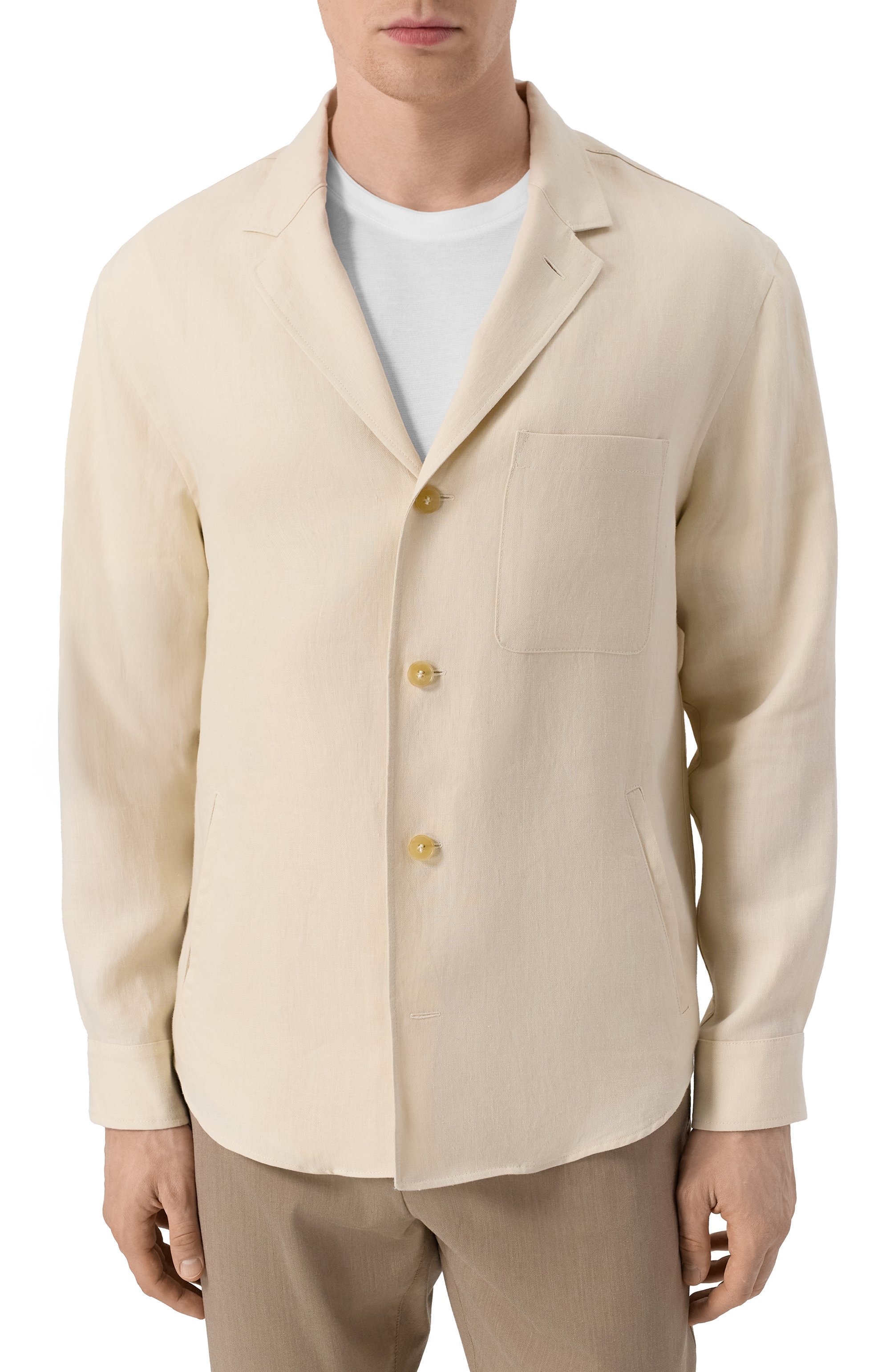 Льняной пиджак CANALI, арт. 31015/AE05539, фото 5