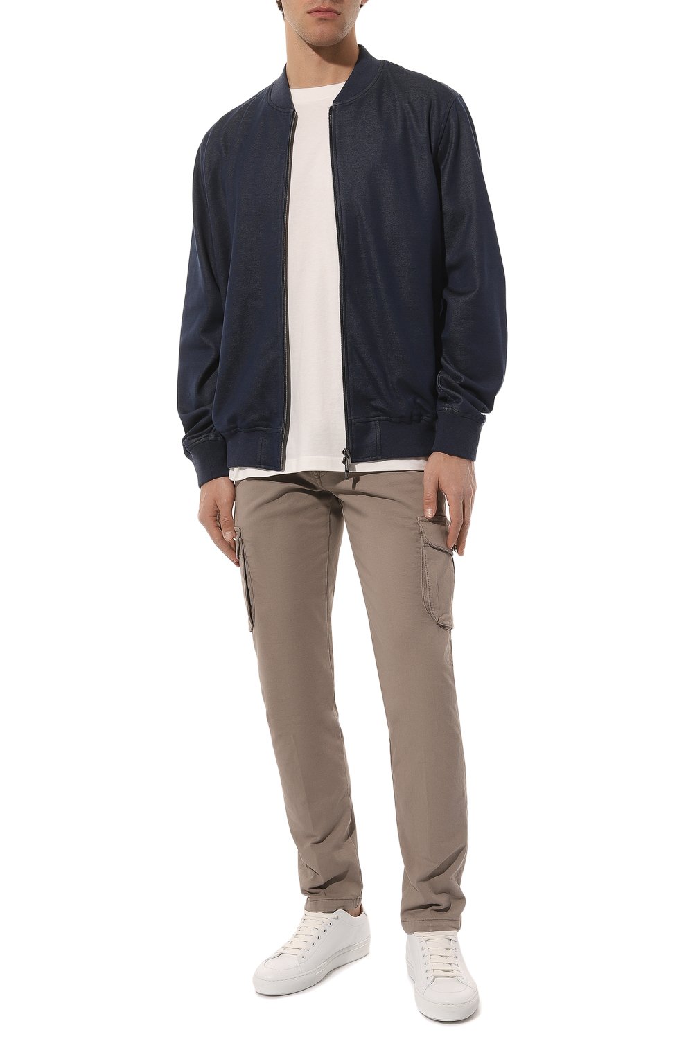 Хлопковые брюки-карго KITON, арт. UFPPCAJ0738B, фото 2