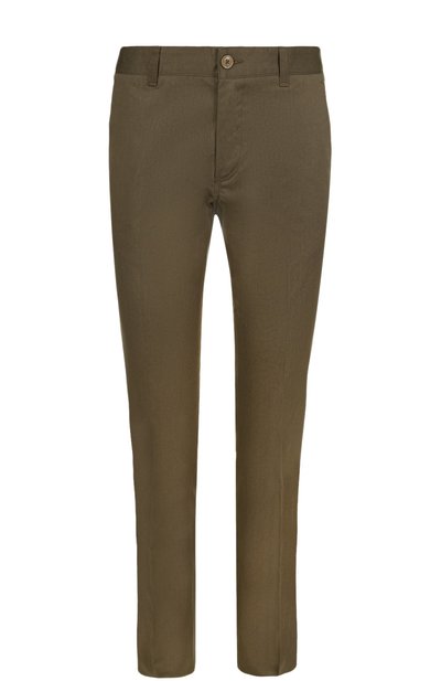 Хлопковые брюки прямого кроя MONCLER, арт. C1-091-11500-90-57448, фото 1