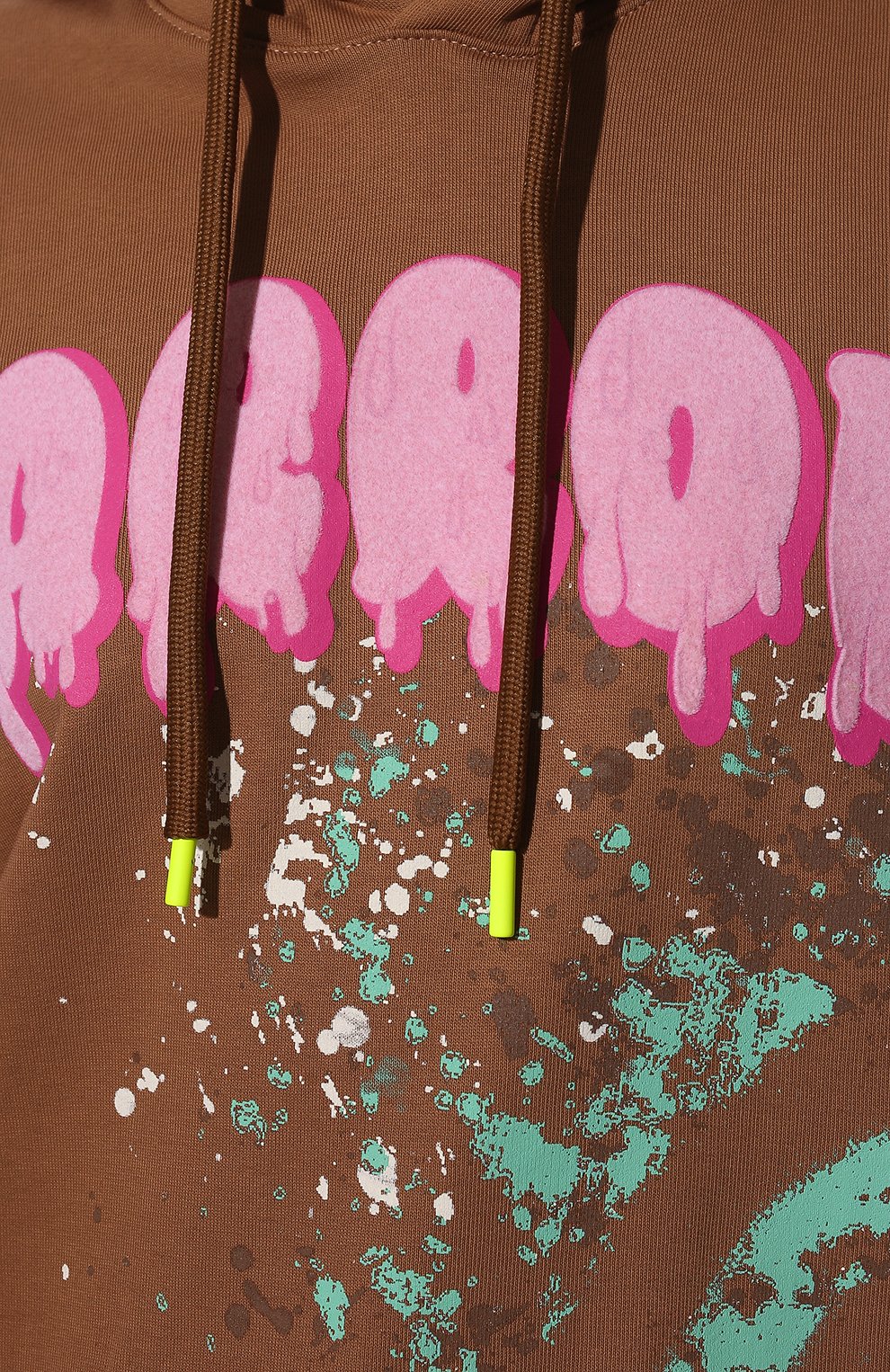 Хлопковое худи BARROW бежевого цвета по цене 29950 руб., арт. 032500/W, фото 5 Хлопковое худи BARROW, арт. 032500/W, фото 5