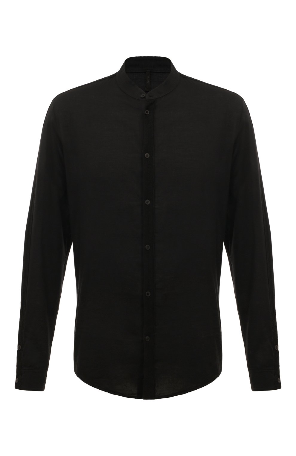 Рубашка из хлопка и шерсти TRANSIT черного цвета по цене 31950 руб., арт. CFUTRVU301, фото 1 Рубашка из хлопка и шерсти TRANSIT, арт. CFUTRVU301, фото 1