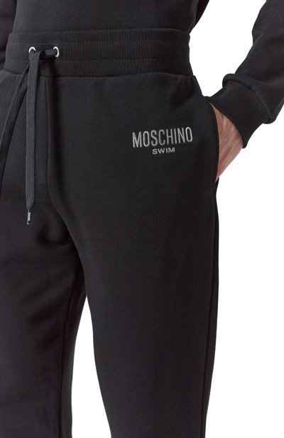 Хлопковые домашние джоггеры MOSCHINO, арт. A6704/9410, фото 5