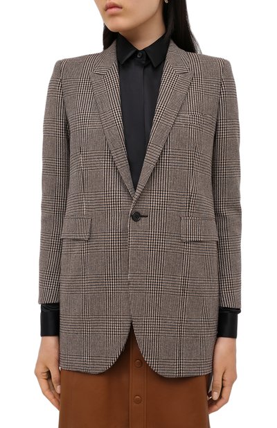 Шерстяной жакет SAINT LAURENT, арт. 634301/Y5B64, фото 3