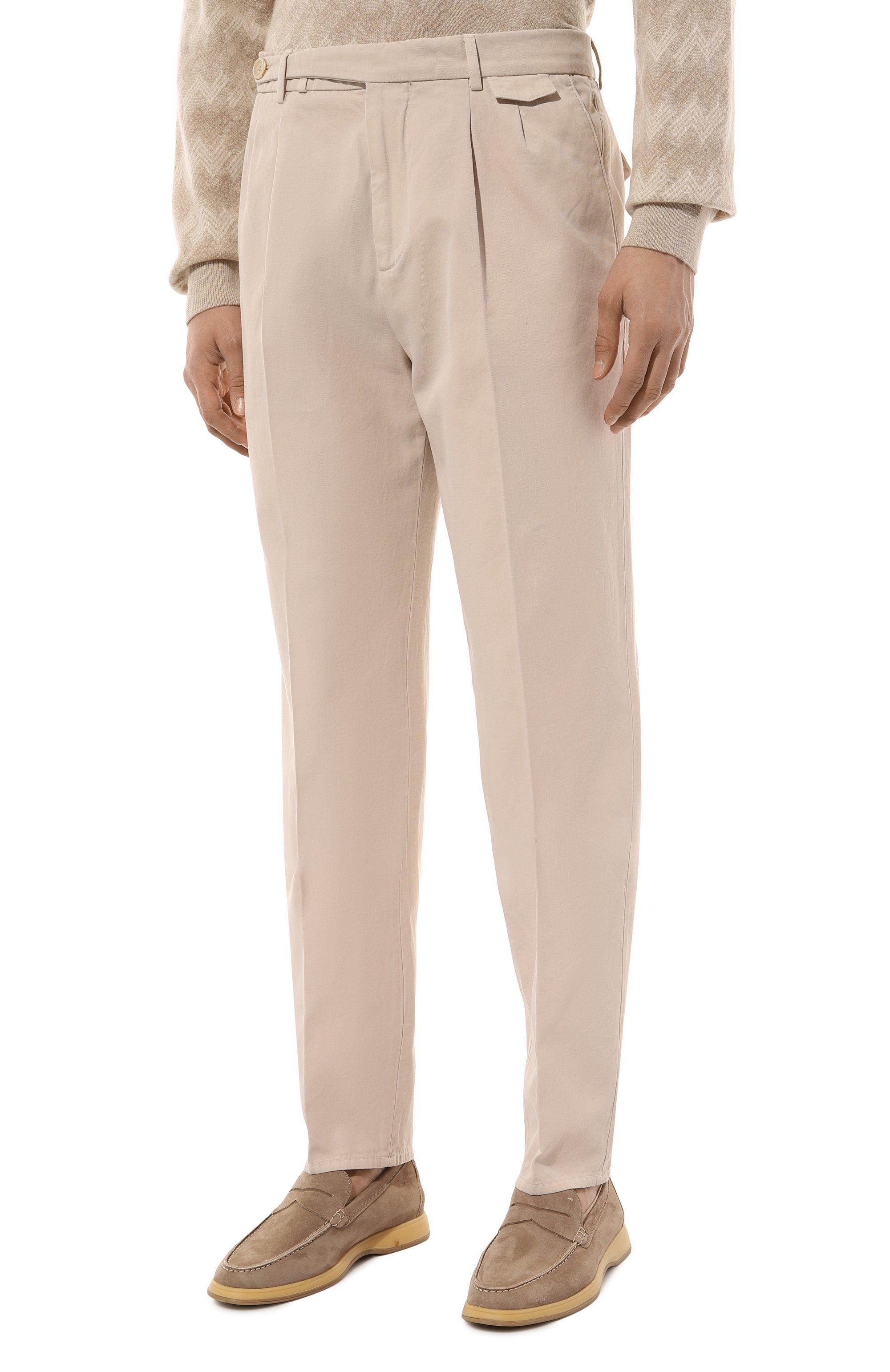 Хлопковые брюки BRUNELLO CUCINELLI, арт. M252DB2133, фото 3