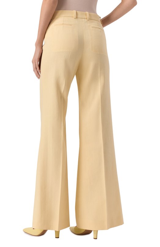Брюки Chloé CH25UPA15434 Бежевый  CH25UPA15434 Фото 4