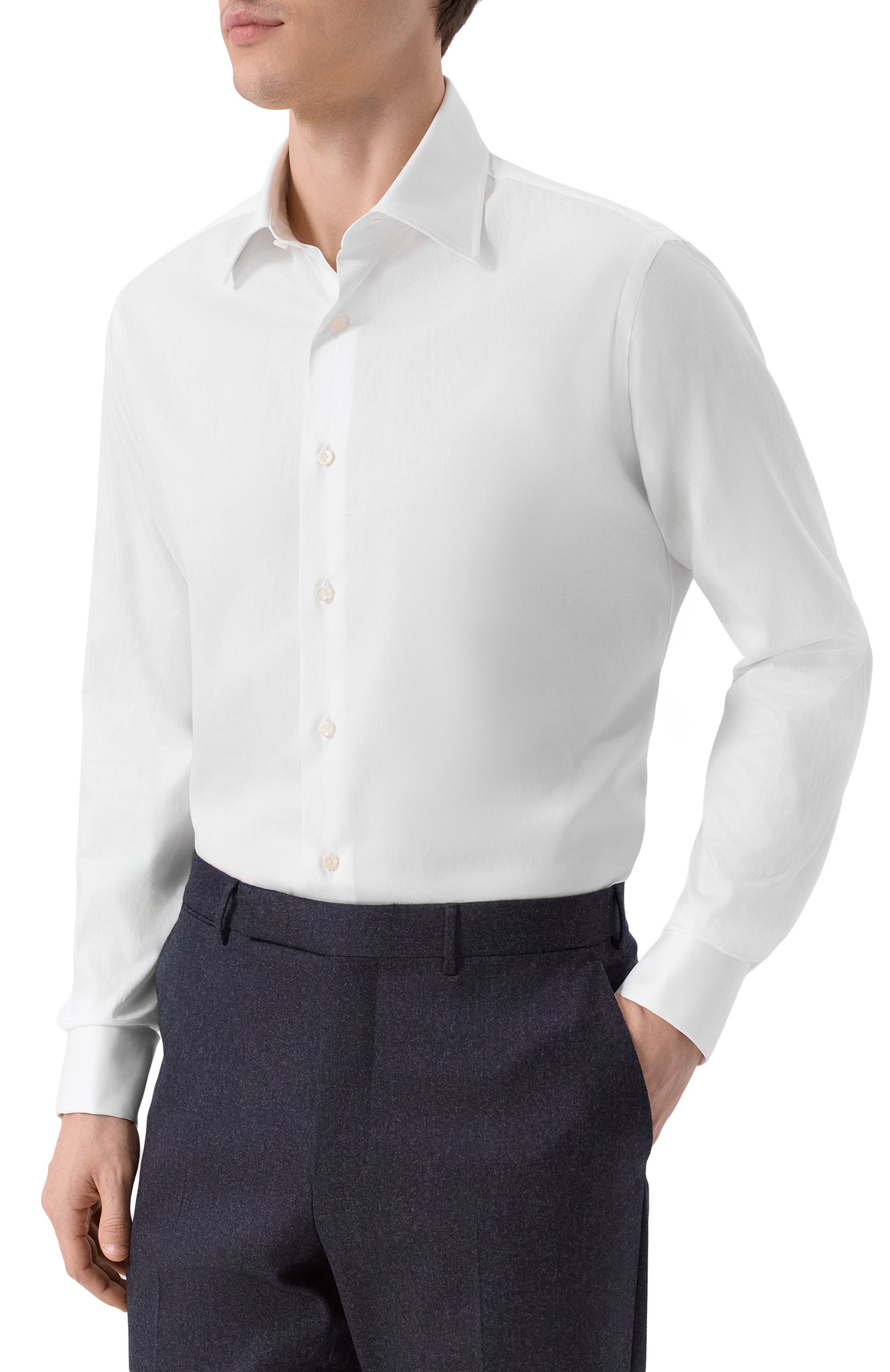 Хлопковая сорочка ALESSANDRO GHERARDI, арт. BR1-1G-7D/1X62, фото 3