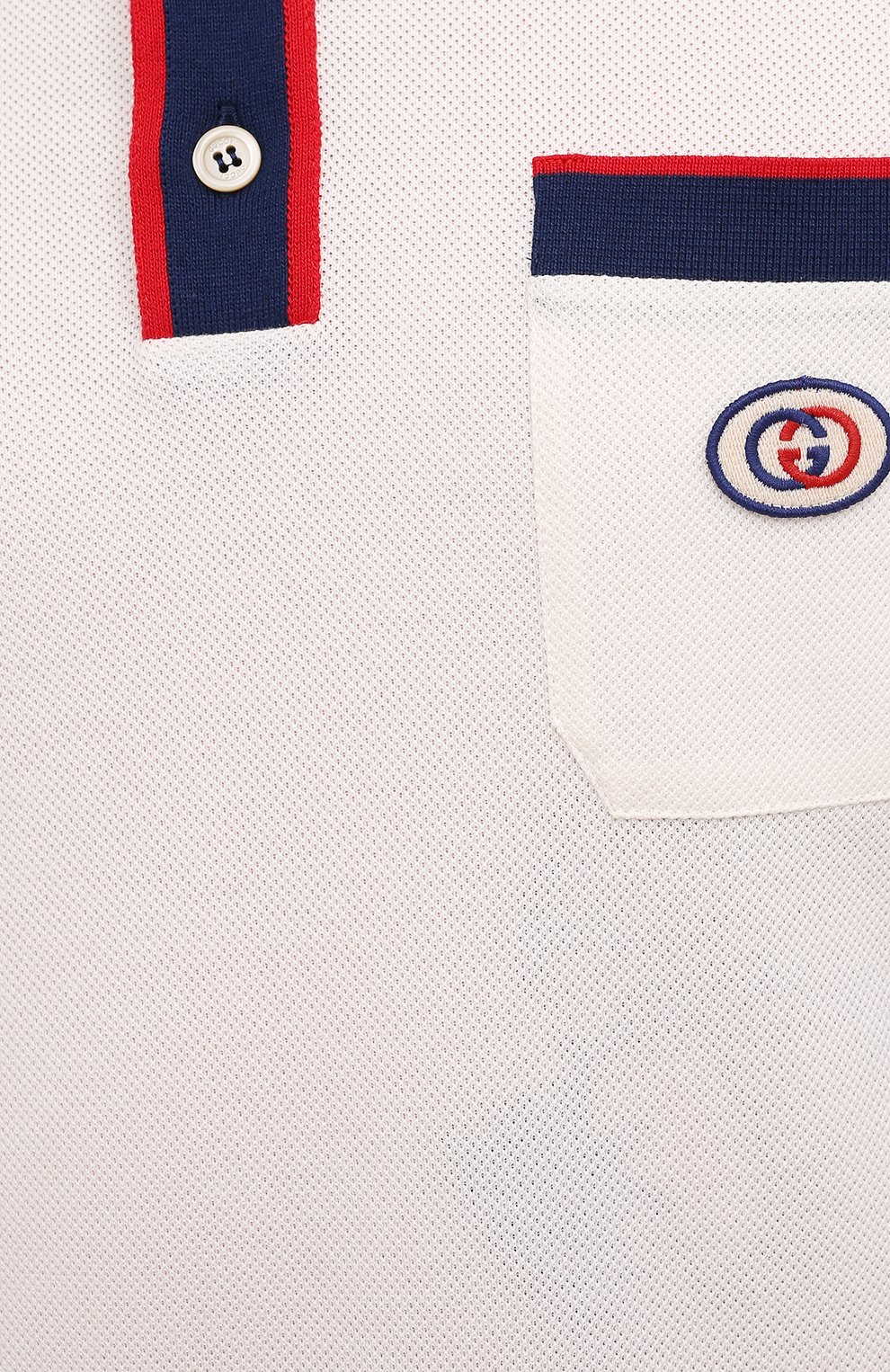 Хлопковое поло GUCCI, арт. 653380/XJDF8, фото 5