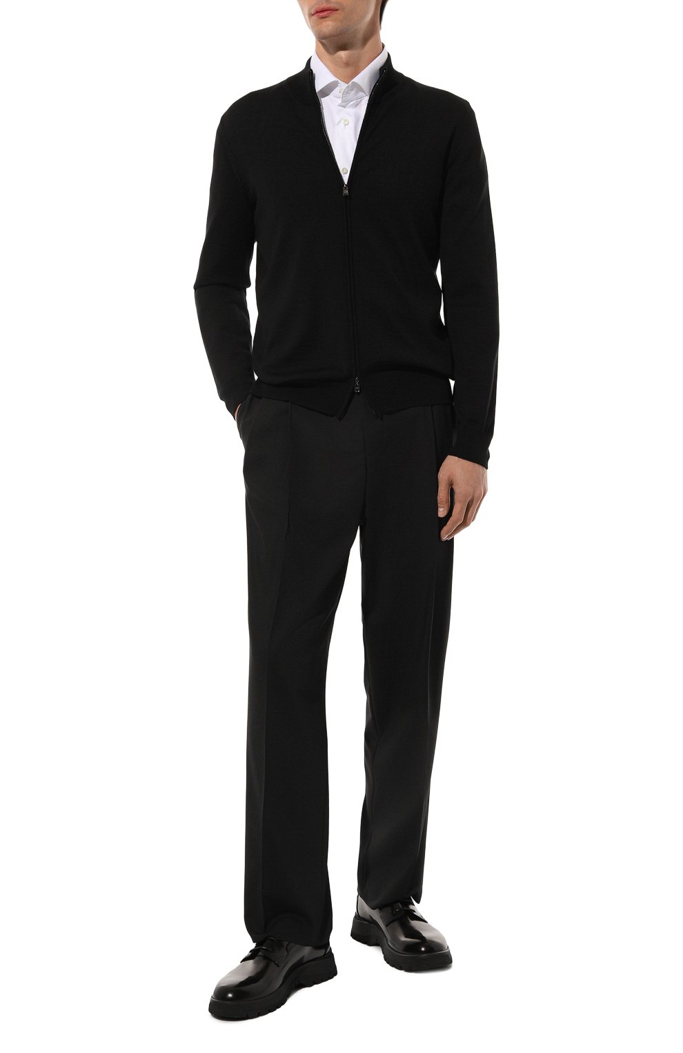 Шерстяной кардиган BOSS, арт. 50468254, фото 2