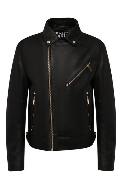 Мужская кожаная куртка VERSACE JEANS COUTURE, арт. ECGUA9P0-UUPP00/40292