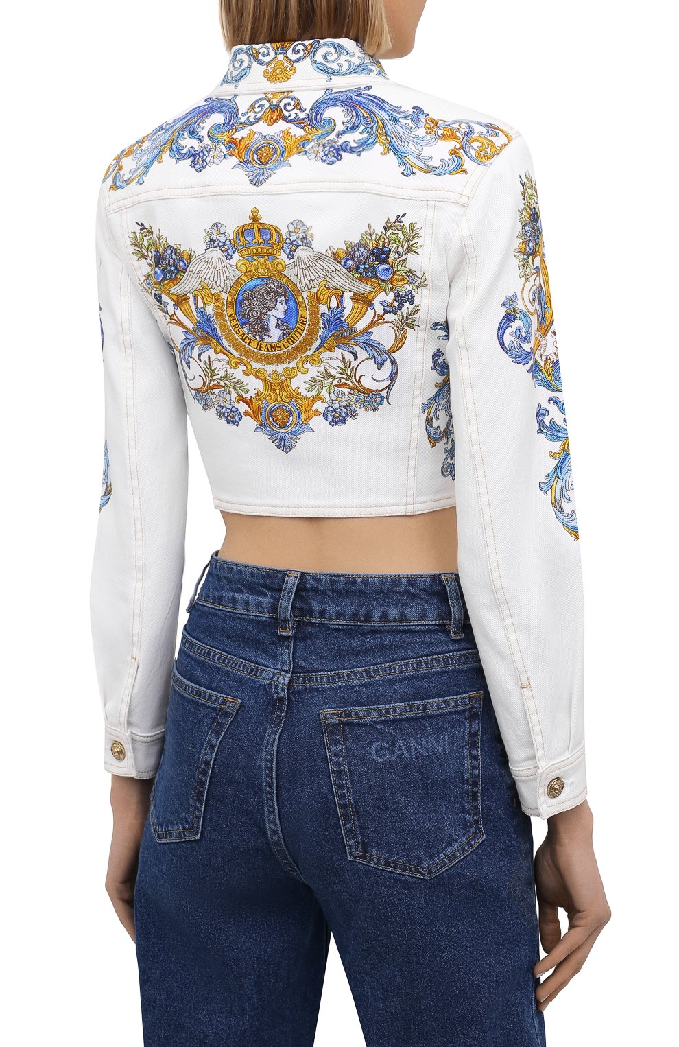 Джинсовая куртка VERSACE JEANS COUTURE, арт. C0HWA92P-WDP452/SS054, фото 4