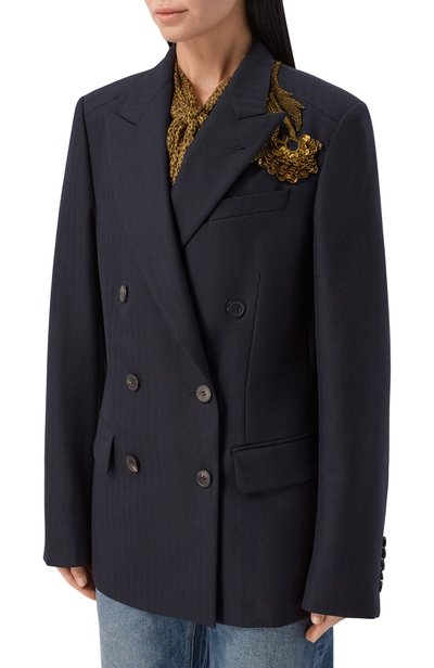 Шерстяной жакет DRIES VAN NOTEN, арт. 262-010419/4193, фото 3