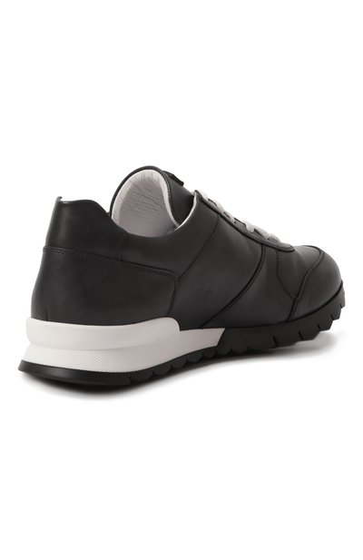 Кожаные кроссовки KITON, арт. USSA137N0010033, фото 5