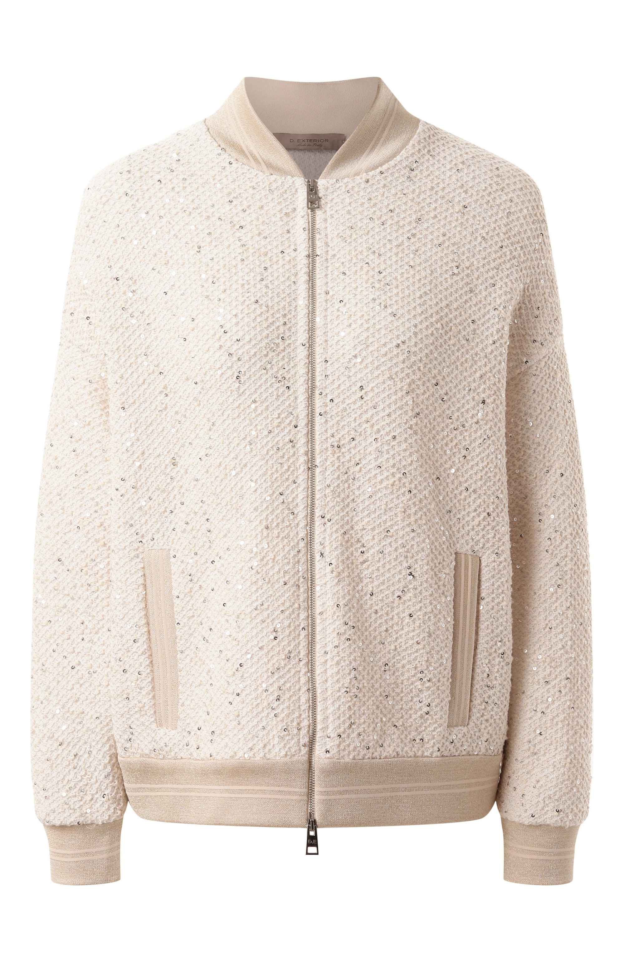 Бомбер из хлопка и вискозы D.EXTERIOR, арт. 60480, фото 1