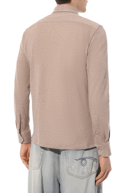 Рубашка из хлопка и кашемира STEFANO RICCI, арт. CJ007040/TE2602, фото 4