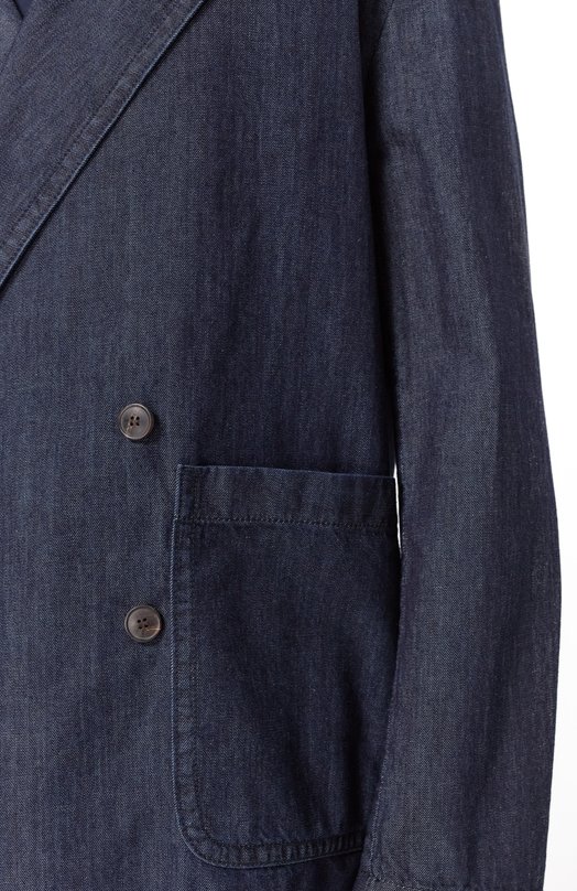Джинсовый пиджак Dries Van Noten 251-020730-1553 Синий  251-020730-1553 Фото 7