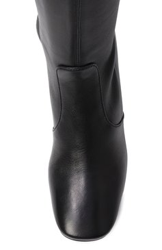 Кожаные сапоги PRADA, арт. 1W879I-008-F0002-F-065, фото 4