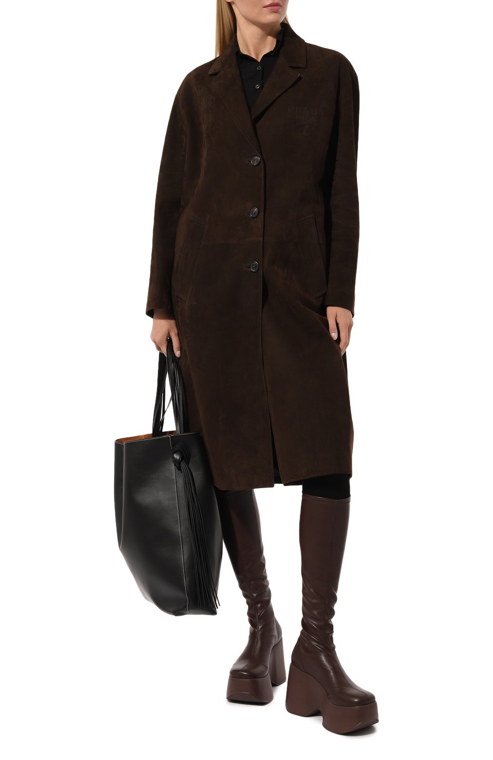 Кожаные сапоги VIC MATIE, арт. 1D7556D_D20W120350, фото 2